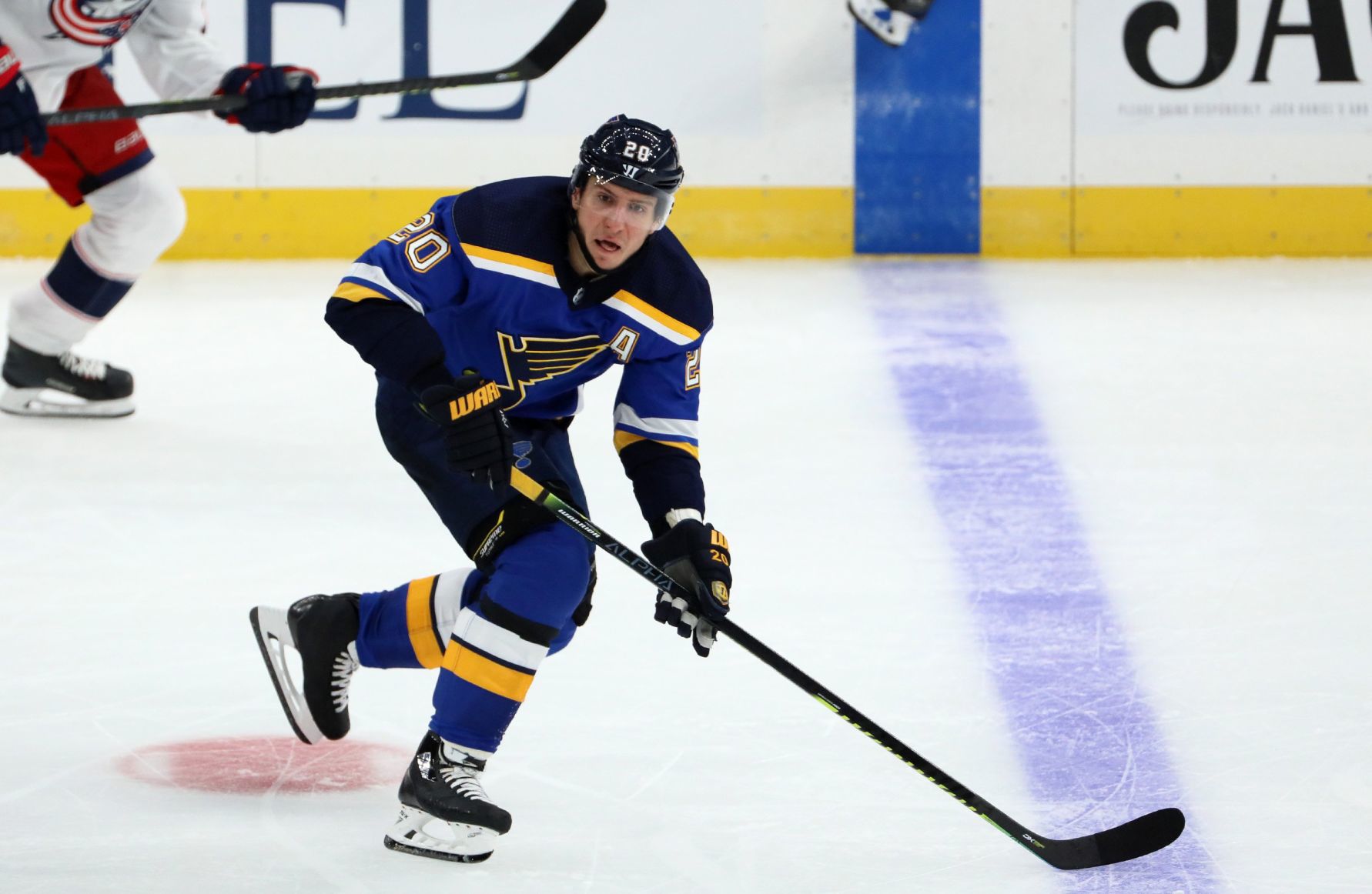 Columbus Blue Jackets vs the St. Louis Blues, pre-season
